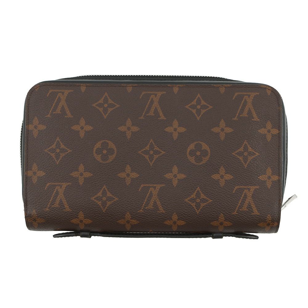 ルイヴィトン 長財布 モノグラム・マカサー ジッピーXL M61506 LOUIS VUITTON ヴィトン 財布 メンズ セカンドバッグ