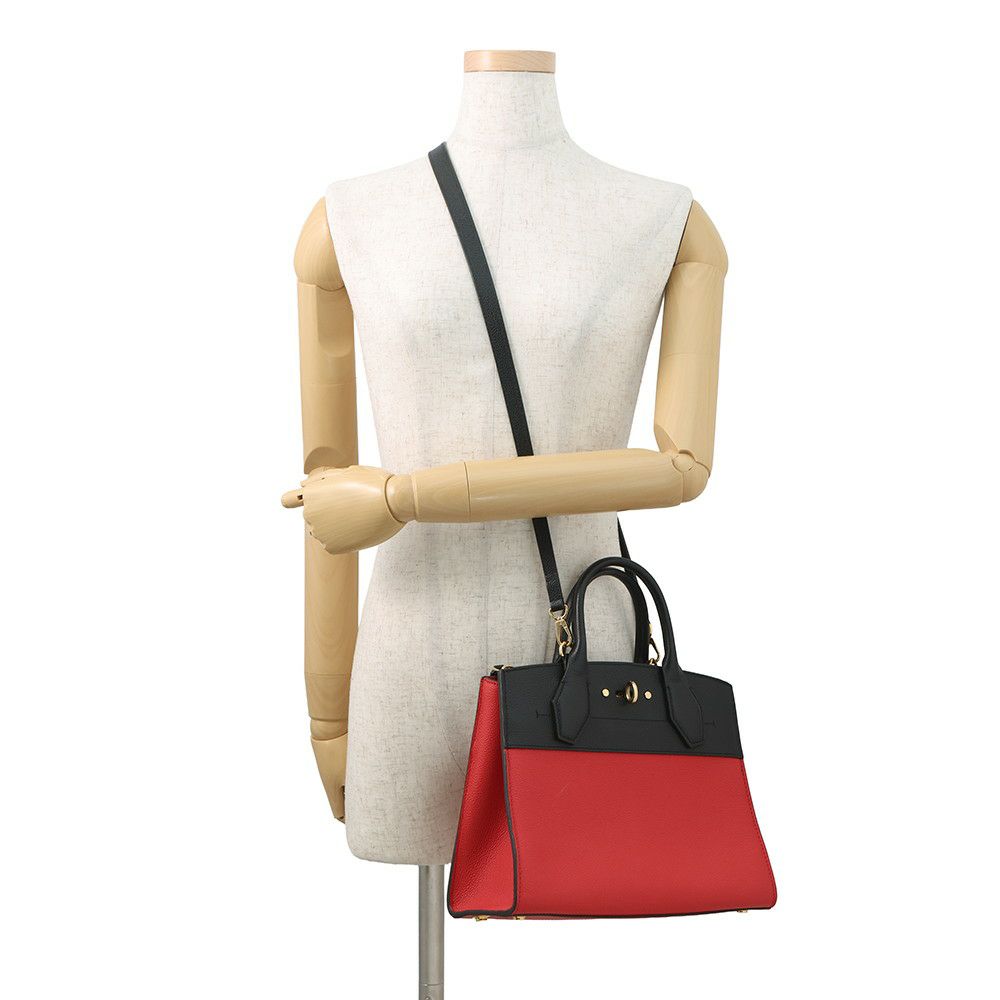 ルイヴィトン ハンドバッグ レザー シティスティーマー PM M54868 LOUIS VUITTON ヴィトン バッグ 2way ショルダーバッグ