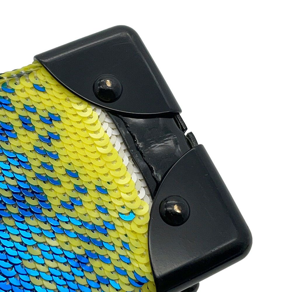 ルイヴィトン ショルダーバッグ パテント/スパンコール プティット・マル LOUIS VUITTON 2wayクラッチ ブラック 黒