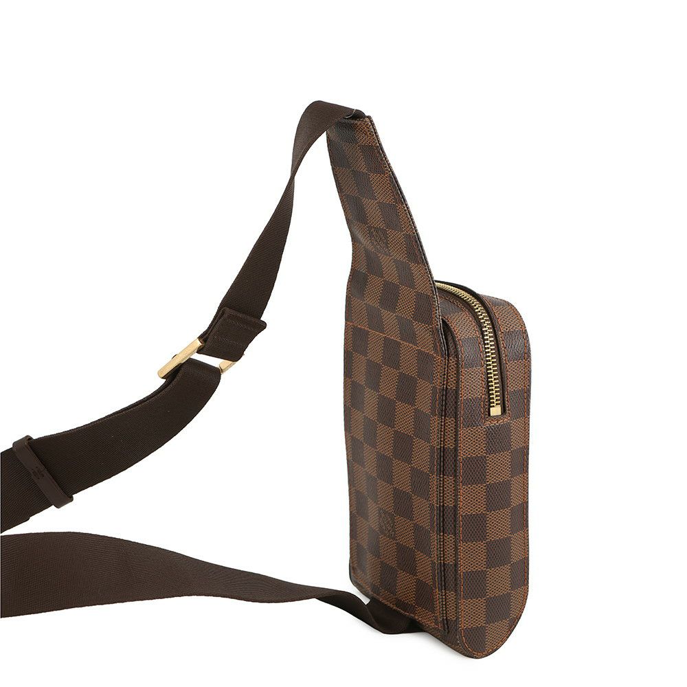 ルイヴィトン ボディバッグ ダミエ・エベヌ ジェロニモス N51994 LOUIS VUITTON ヴィトン ショルダーバッグ ウエストポーチ メンズ