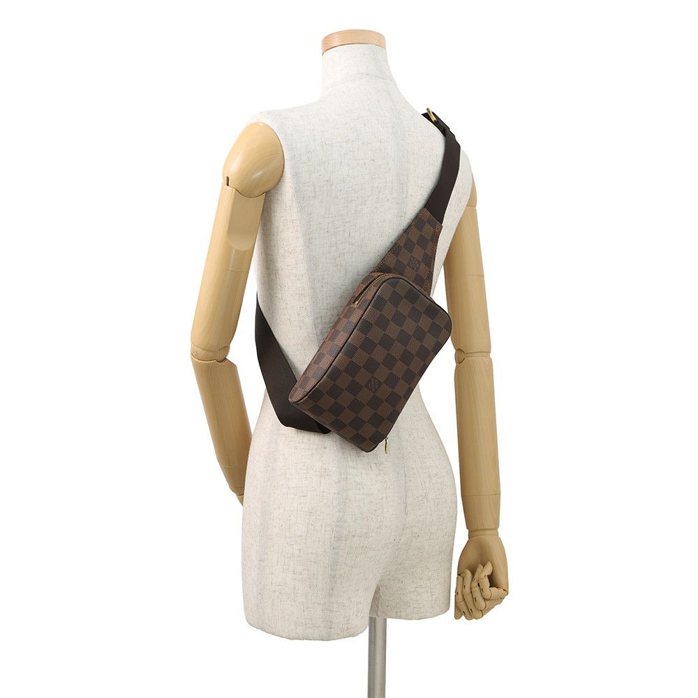ルイヴィトン ボディバッグ ダミエ・エベヌ ジェロニモス N51994 LOUIS