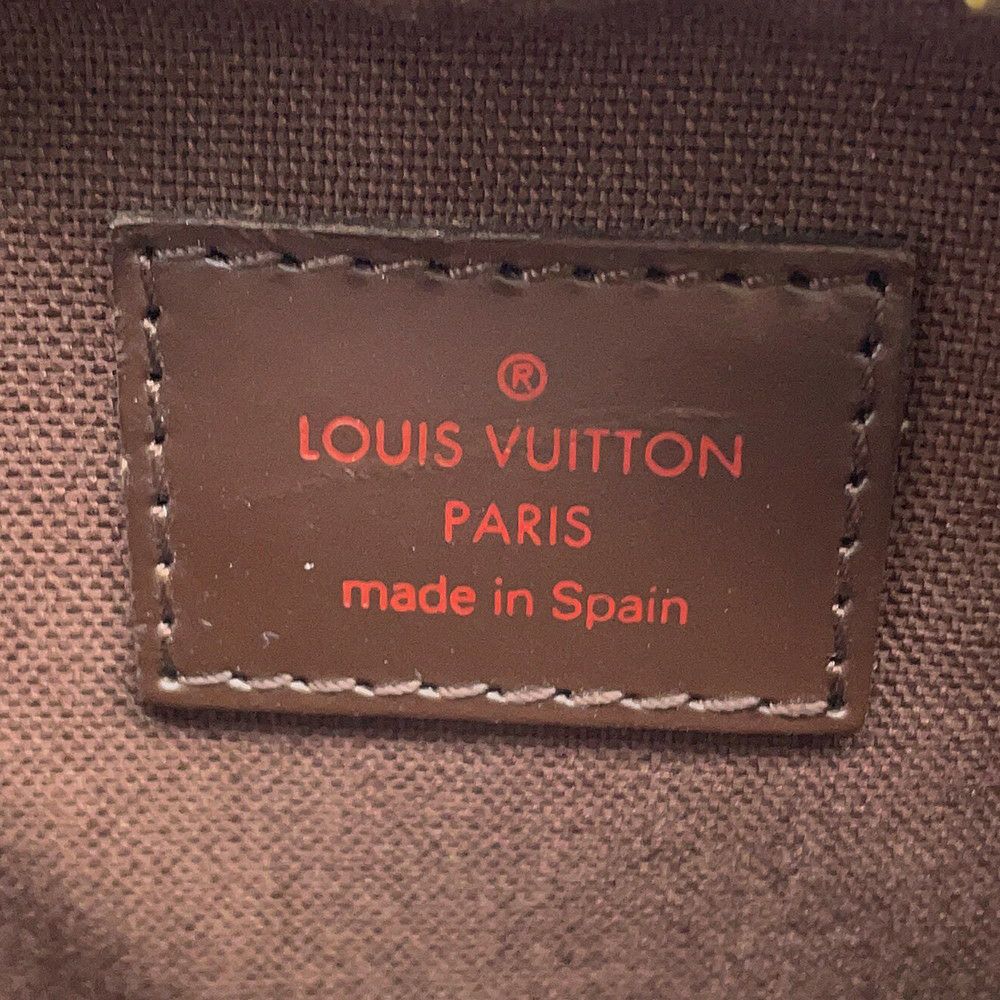 ルイヴィトン ボディバッグ ダミエ・エベヌ ジェロニモス N51994 LOUIS VUITTON ヴィトン ショルダーバッグ ウエストポーチ メンズ