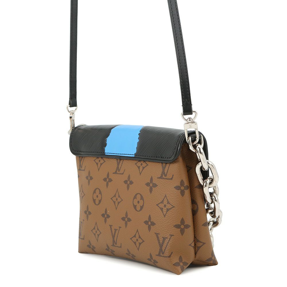 ルイヴィトン ショルダーバッグ モノグラム・リバース/エピ ポシェット・カブキマスク M43495 山本寛斎 歌舞伎 ハンドバッグ