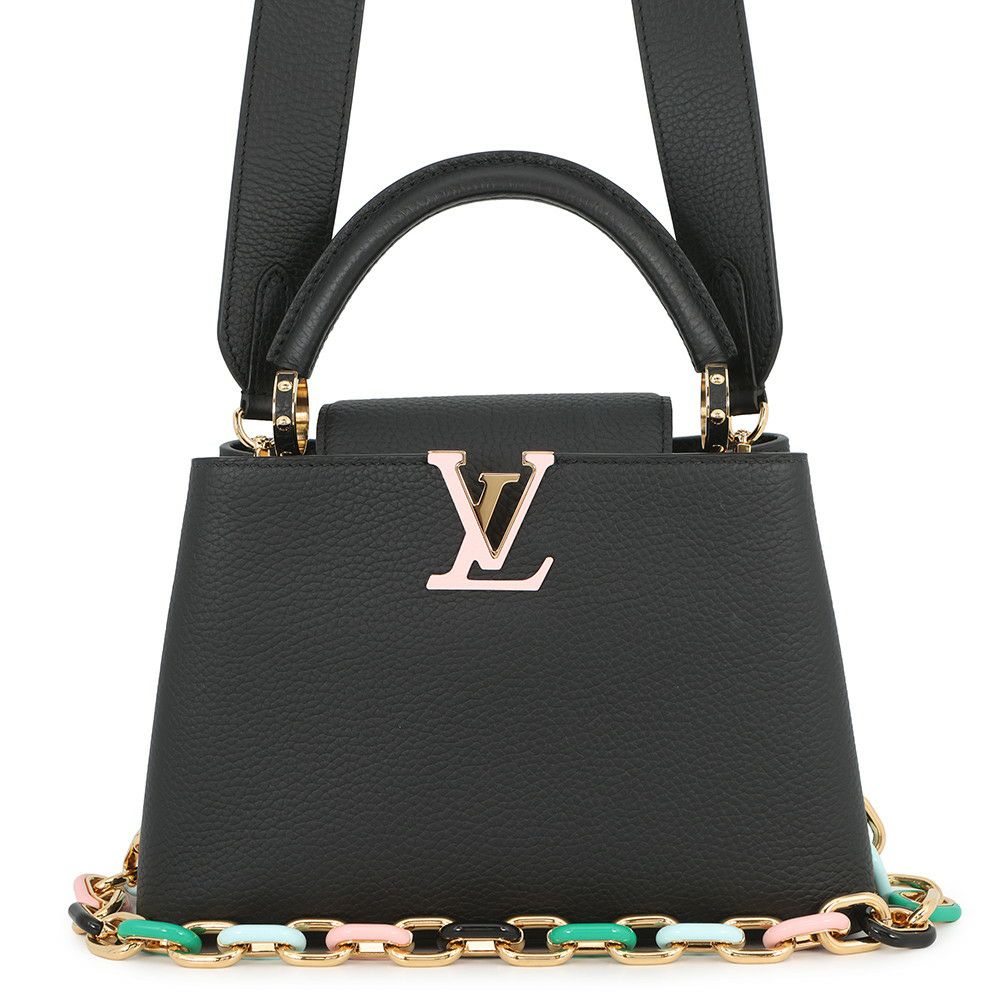 ルイヴィトン ハンドバッグ トリヨンレザー カプシーヌBB M21641 LOUIS VUITTON 2wayショルダーバッグ ブラック 黒