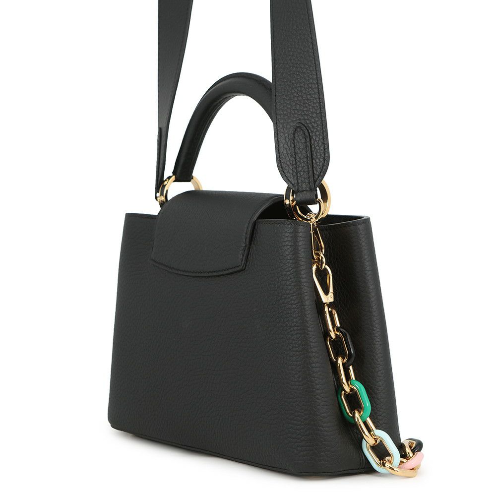 ルイヴィトン ハンドバッグ トリヨンレザー カプシーヌBB M21641 LOUIS VUITTON 2wayショルダーバッグ ブラック 黒