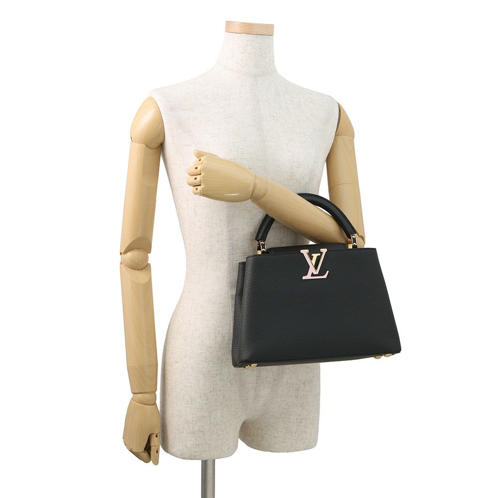 ルイヴィトン ハンドバッグ トリヨンレザー カプシーヌBB M21641 LOUIS VUITTON 2wayショルダーバッグ ブラック 黒