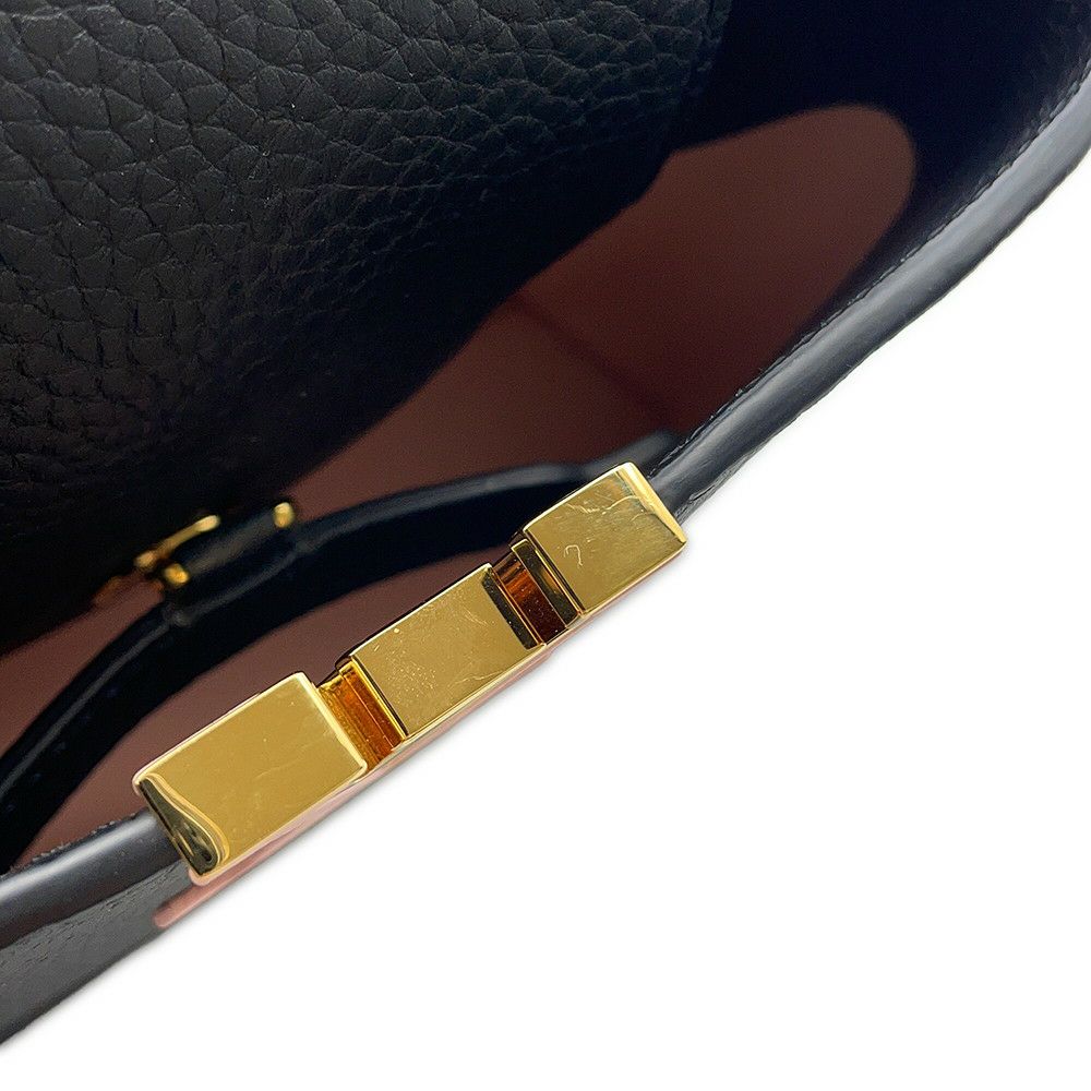 ルイヴィトン ハンドバッグ トリヨンレザー カプシーヌBB M21641 LOUIS VUITTON 2wayショルダーバッグ ブラック 黒