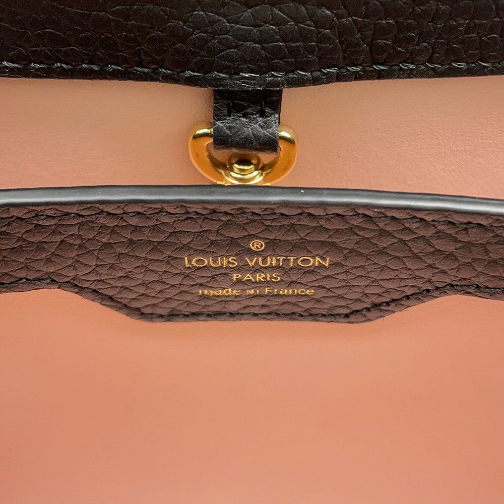 ルイヴィトン ハンドバッグ トリヨンレザー カプシーヌBB M21641 LOUIS VUITTON 2wayショルダーバッグ ブラック 黒