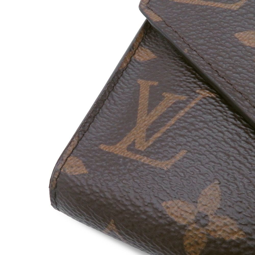 ルイヴィトン 三つ折り財布 モノグラム ポルトフォイユ・ヴィクトリーヌ M41938 LOUIS VUITTON ヴィトン 財布