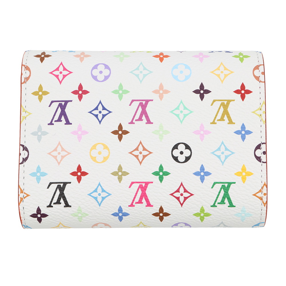 ルイヴィトン 三つ折り財布 モノグラム LV × TM ポルトフォイユ・ヴィクトリーヌ M28387 村上隆 コラボ