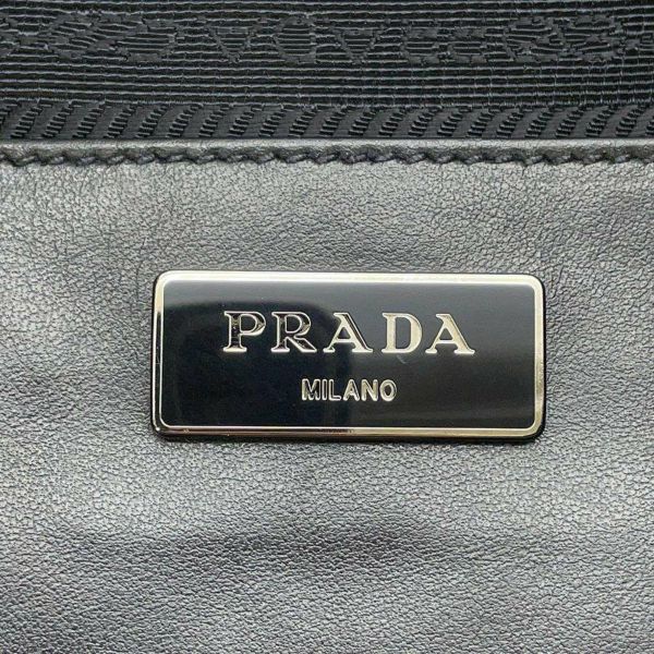 プラダ ショルダーバッグ ハラコ ナイロン 1BC005 PRADA バッグ 黒