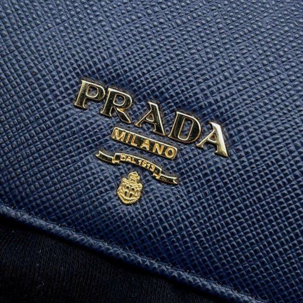 プラダ 長財布 サフィアーノ レザー 1MH132 PRADA 財布 カードケース付き