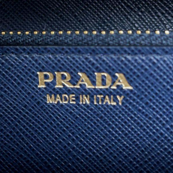 プラダ 長財布 サフィアーノ レザー 1MH132 PRADA 財布 カードケース付き