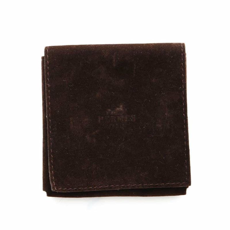 エルメス ブレスレット ミニドッグ シンプルトゥール エトゥープ/シルバー金具 スイフト A刻印 サイズT2