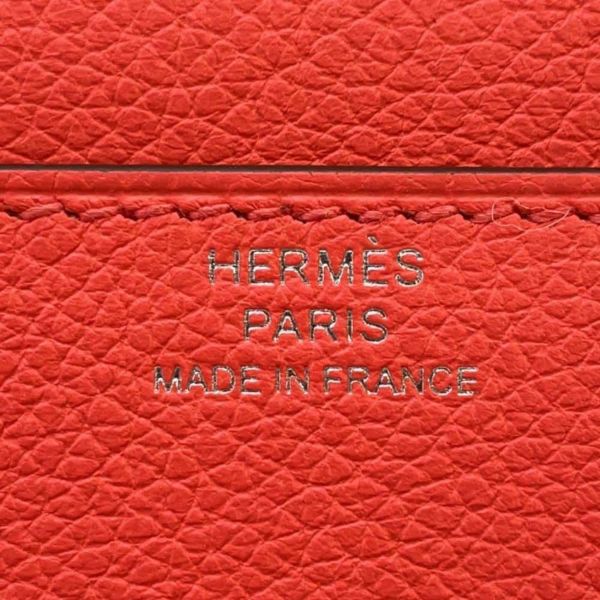 エルメス 長財布 コンスタンス トゥーゴー ロング ローズテキサス/シルバー金具 エバーカラー B刻印 財布