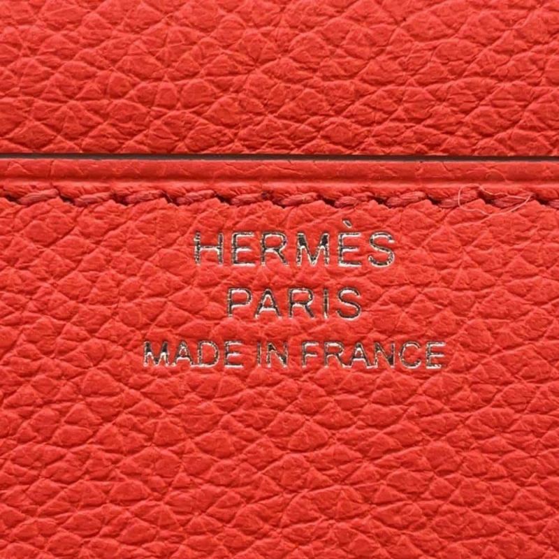 エルメス 長財布 コンスタンス トゥーゴー ロング ローズテキサス/シルバー金具 エバーカラー B刻印 財布