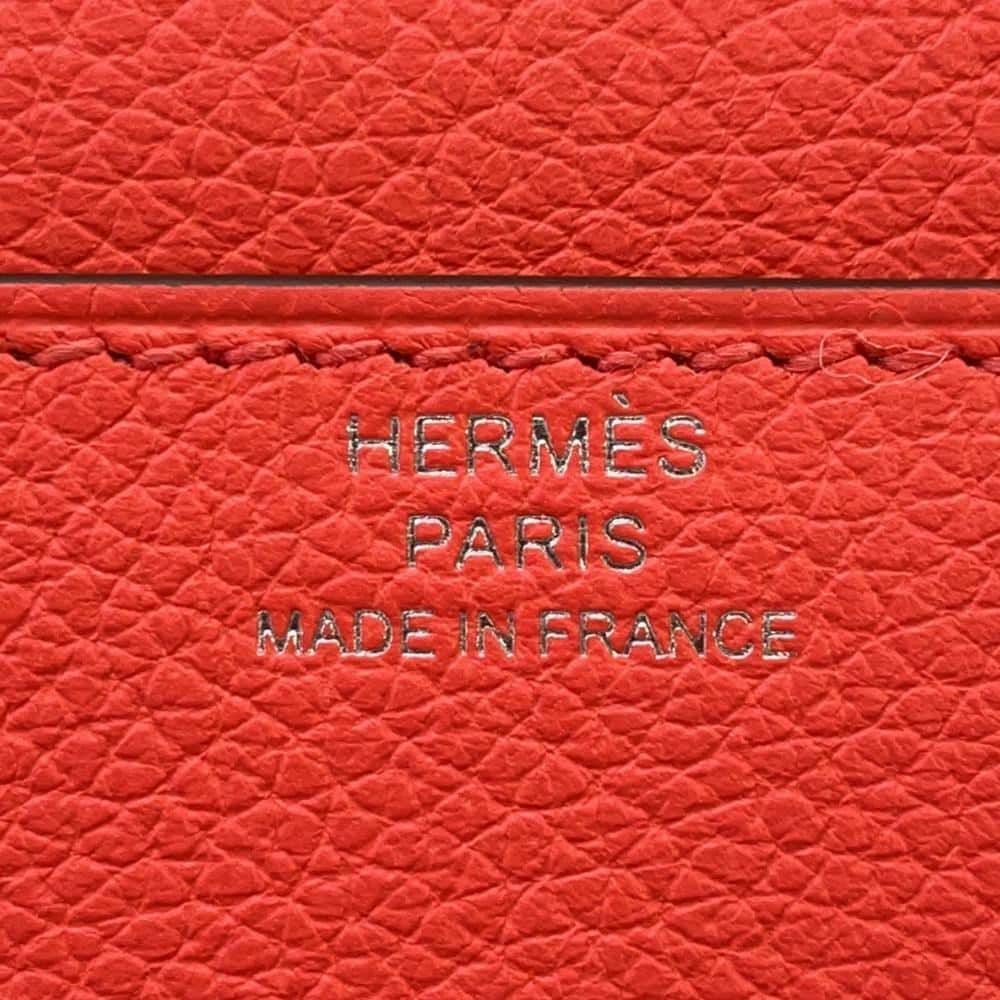 エルメス 長財布 コンスタンス トゥーゴー ロング ローズテキサス/シルバー金具 エバーカラー B刻印 財布