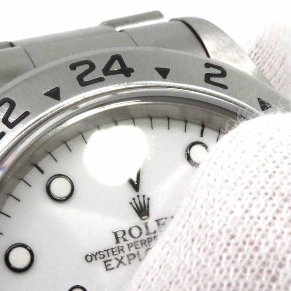 ロレックス エクスプローラー2 N番 16570 ROLEX 腕時計 白文字盤