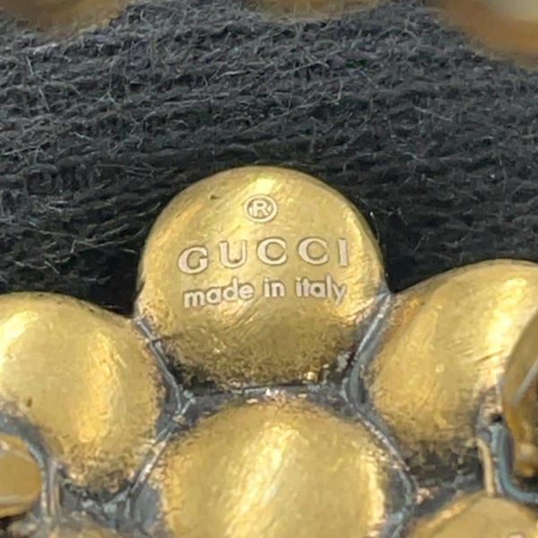 グッチ リング クリスタル ダブルG サイズM GUCCI アクセサリー 指輪 6石