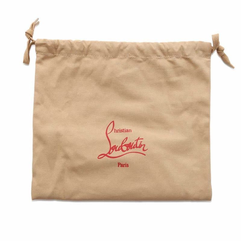 クリスチャン・ルブタン 長財布 パネトーネ スパイク スタッズ レザー 1175099 Christian Louboutin 黒