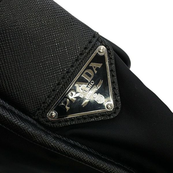 プラダ ショルダーバッグ メッセンジャーバッグ ナイロン PRADA 黒