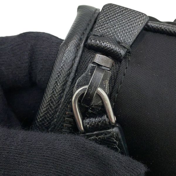 プラダ ショルダーバッグ メッセンジャーバッグ ナイロン PRADA 黒