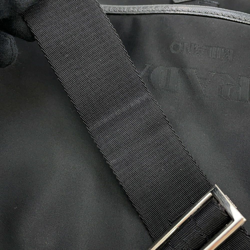 プラダ ショルダーバッグ メッセンジャーバッグ ナイロン PRADA 黒