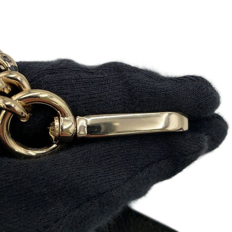 ジミーチュウ ショルダーバッグ ロゴ レザー JIMMY CHOO 黒