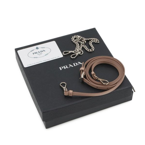 プラダ ショルダーバッグ サフィアーノ トライアングル ミニポーチ レザー 1NR015 PRADA 2way