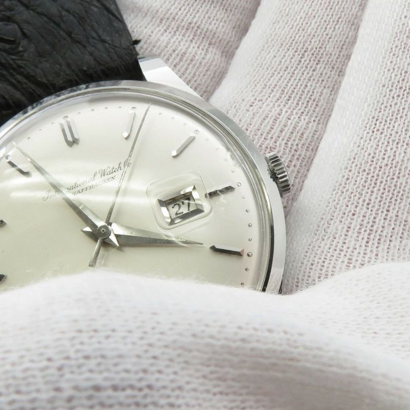 IWC オールドインター シャフハウゼン cal.8531 腕時計 ウォッチ ヴィンテージ シルバー文字盤