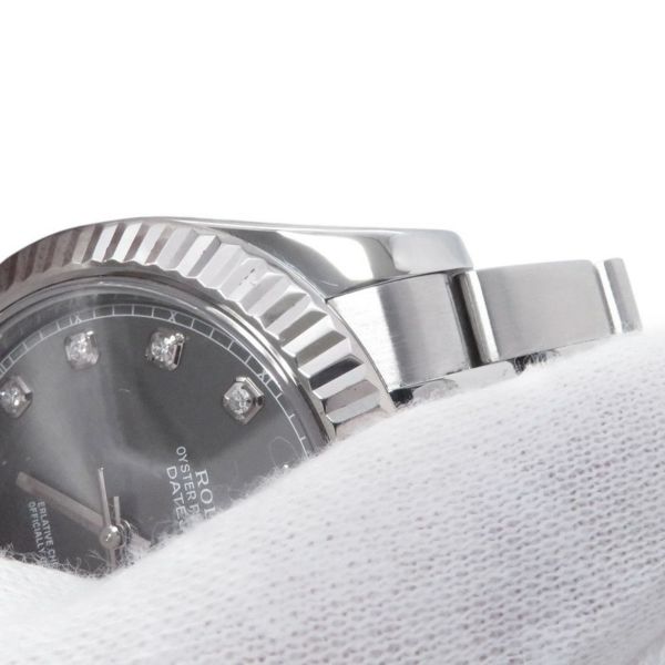 ロレックス デイトジャスト2 ランダムシリアル ルーレット 116334G ROLEX 腕時計 グレー文字盤 10PD