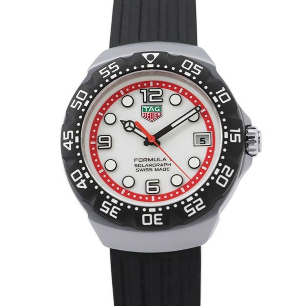 タグホイヤー フォーミュラ1 ソーラーグラフ 世界限定1500本 WBY111A.FT8106 白文字盤 ソーラークォーツ