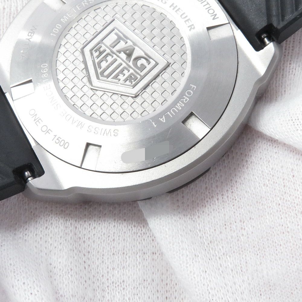 タグホイヤー フォーミュラ1 ソーラーグラフ 世界限定1500本 WBY111A.FT8106 白文字盤 ソーラークォーツ