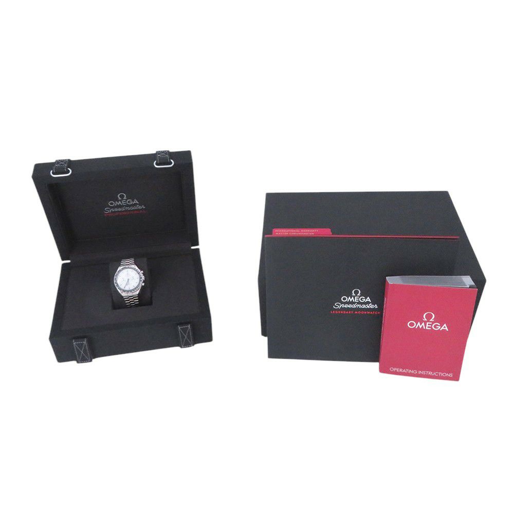 オメガ スピードマスター ムーンウォッチ プロフェッショナル 310.30.42.50.04.001 白文字盤