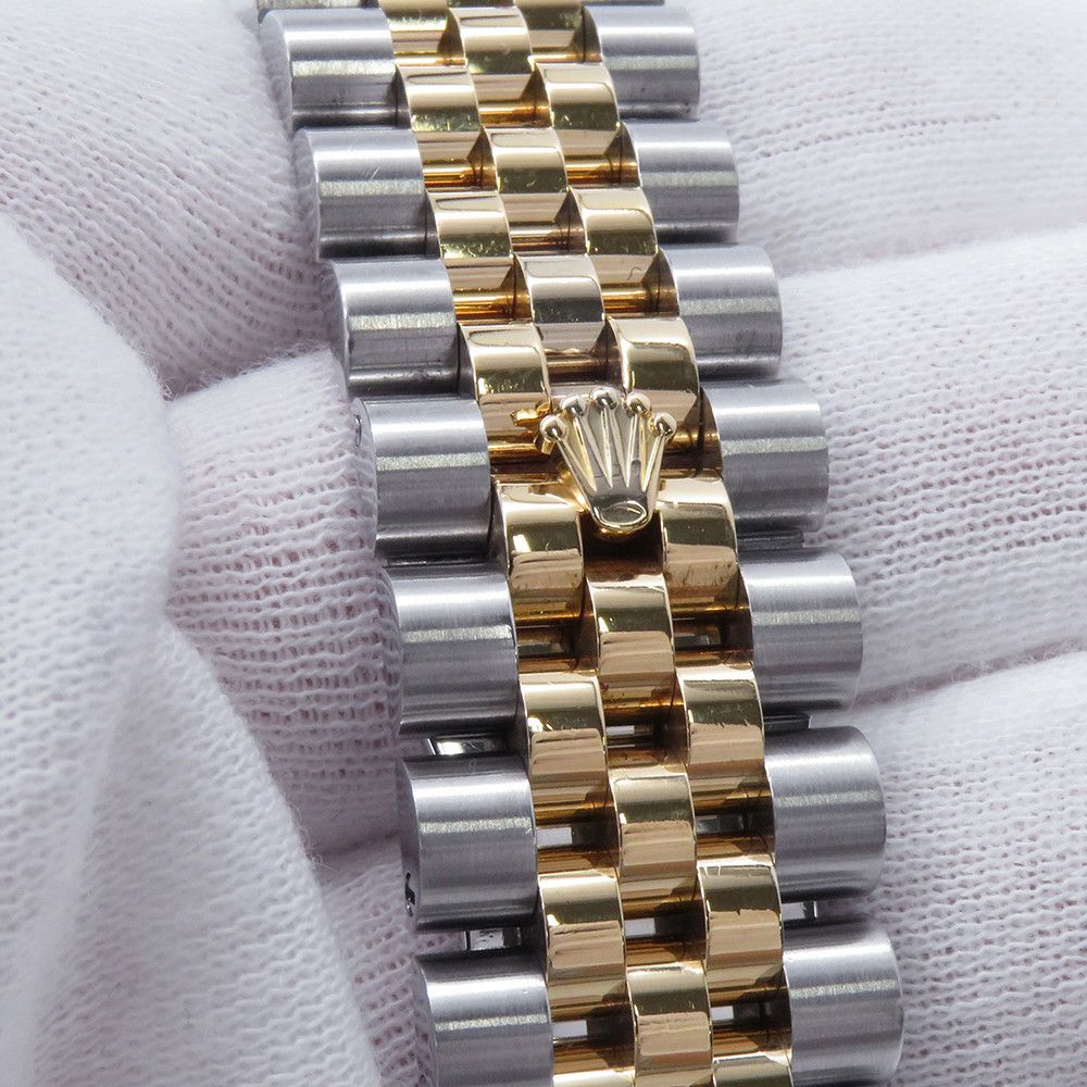 ロレックス デイトジャスト Z番 SS/K18YG 116233G ROLEX 腕時計 シャンパンコンピューター文字盤 10Pダイヤ