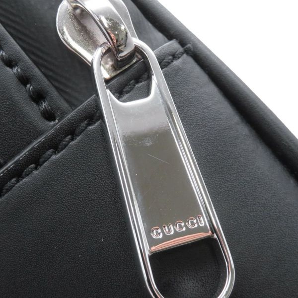 グッチ リュック GGブラック バックパック GGスプリーム/レザー 771158 GUCCI バッグ 黒