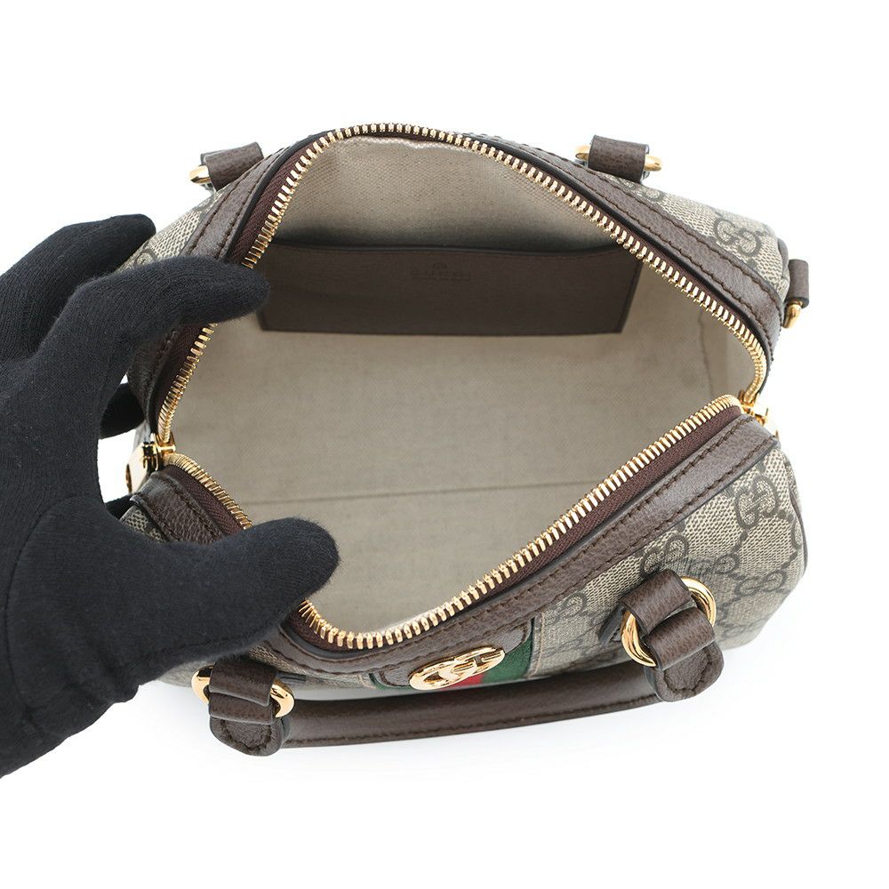 グッチ ハンドバッグ GGスプリーム オフィディア スモール ボストンバッグ 772053 GUCCI バッグ 2way ショルダーバッグ