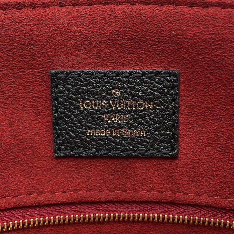 ルイヴィトン ハンドバッグ モノグラム・アンプラント グラン・パレMM M45811 2wayショルダーバッグ 黒 ブラック