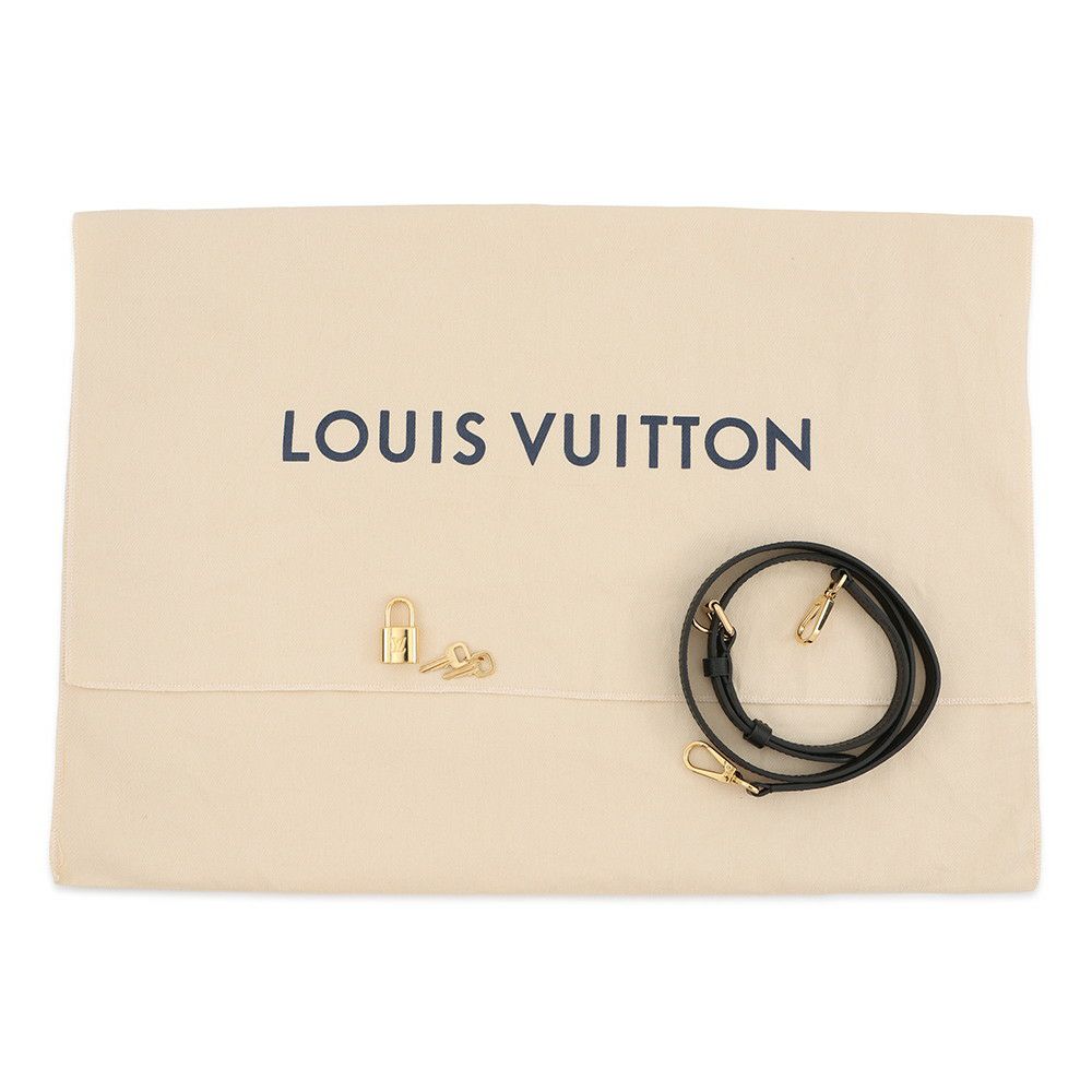 ルイヴィトン ハンドバッグ モノグラム・アンプラント グラン・パレMM M45811 2wayショルダーバッグ 黒 ブラック