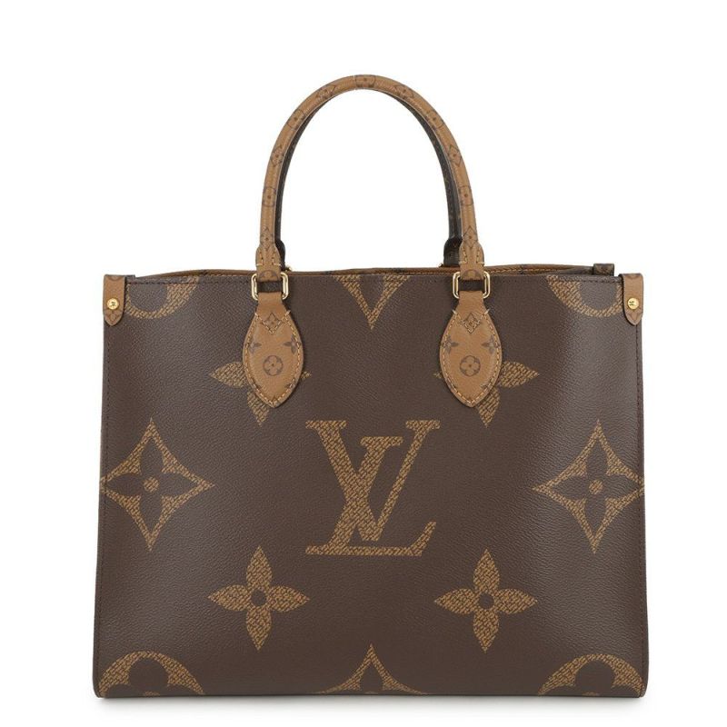 ルイヴィトン トートバッグ モノグラム・リバース ジャイアント オンザゴー MM M45321 LOUIS VUITTON 2way ショルダー