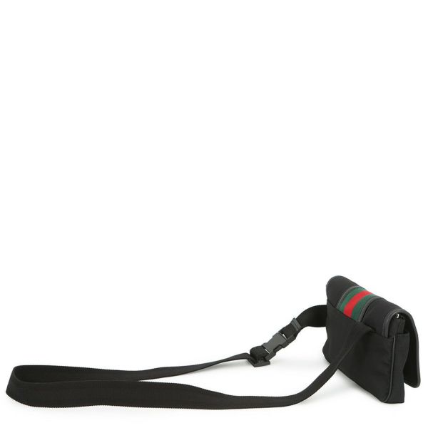 グッチ ボディバッグ シェリーライン キャンバス 181064 GUCCI バッグ  ウエストバッグ ウエストポーチ 黒