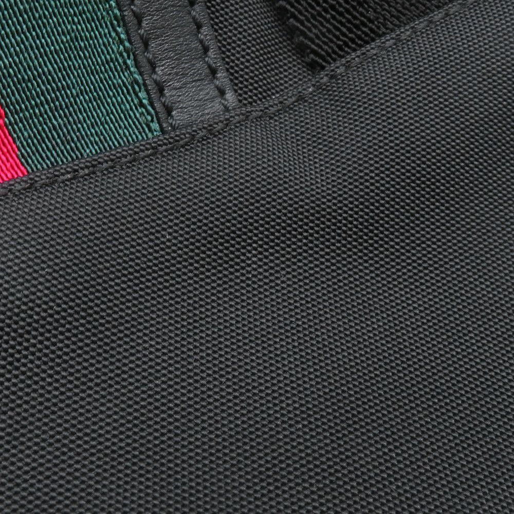 グッチ ボディバッグ シェリーライン キャンバス 181064 GUCCI バッグ  ウエストバッグ ウエストポーチ 黒