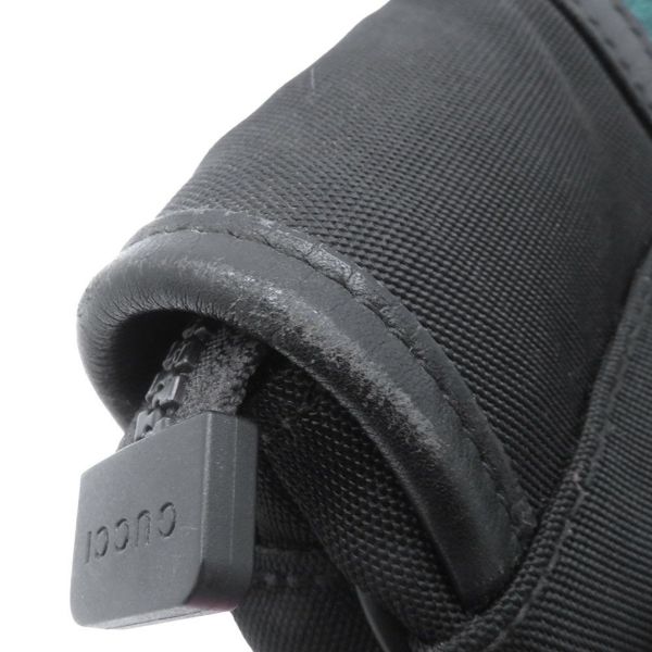 グッチ ボディバッグ シェリーライン キャンバス 181064 GUCCI バッグ  ウエストバッグ ウエストポーチ 黒