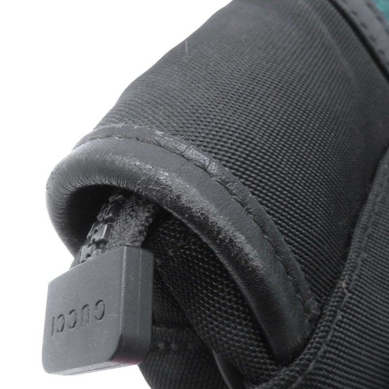 グッチ ボディバッグ シェリーライン キャンバス 181064 GUCCI バッグ  ウエストバッグ ウエストポーチ 黒