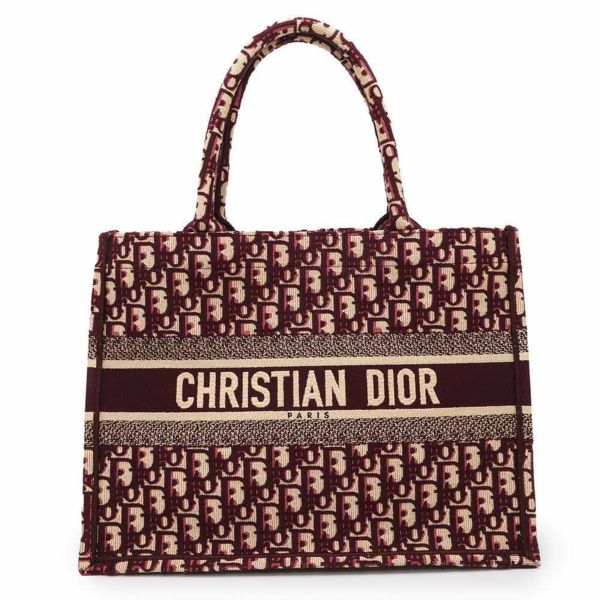 クリスチャン・ディオール トートバッグ オブリーク エンブロイダリー ミディアム M1296ZRIW Christian Dior トロッター