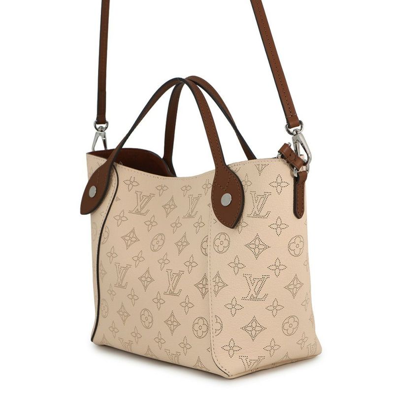 ルイヴィトン ハンドバッグ モノグラム・マヒナ ヒナPM M51950 LOUIS VUITTON 2wayショルダーバッグ ポーチ付き