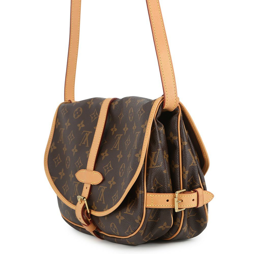 ルイヴィトン ショルダーバッグ モノグラム ソミュール30 M42256 旧型 メッセンジャーバッグ