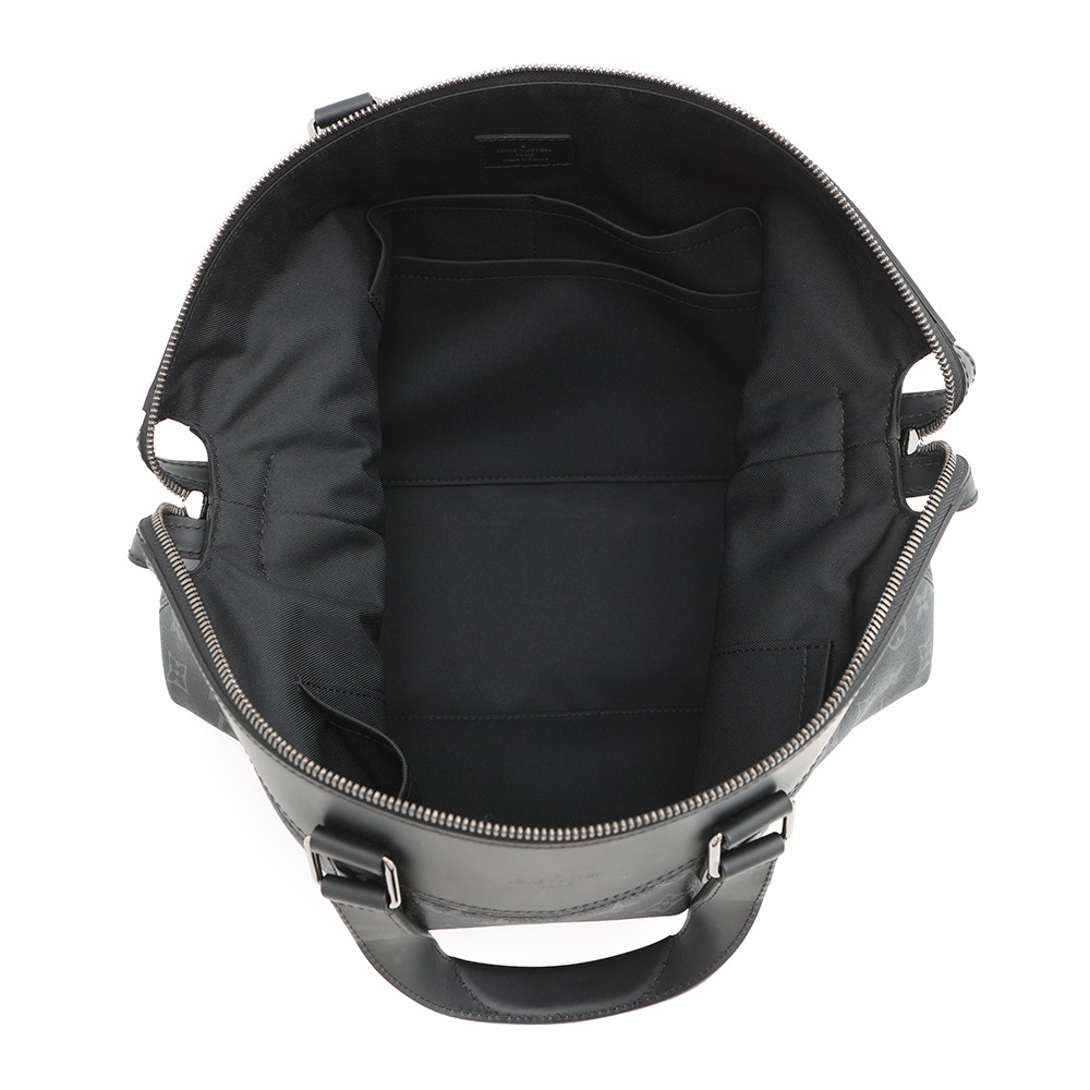 ルイヴィトン ビジネスバッグ モノグラム・エクリプス ブリーフケース・エクスプローラー M43279 フラグメント 黒 ブラック 2way