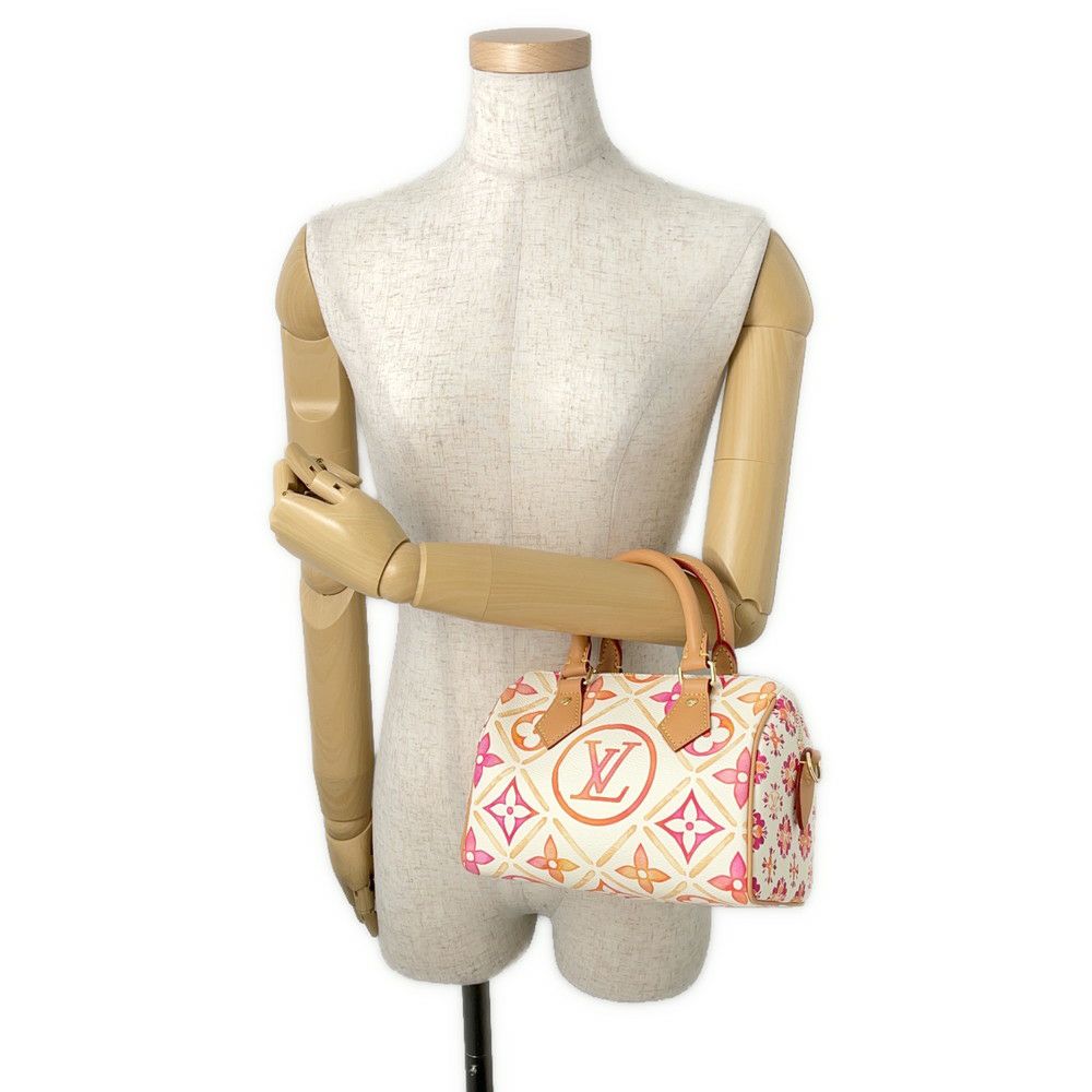 ルイヴィトン ハンドバッグ モノグラム・タイル/バイ・ザ・プール スピーディ・バンドリエール20 M11209 ヴィトン 2wayショルダーバッグ