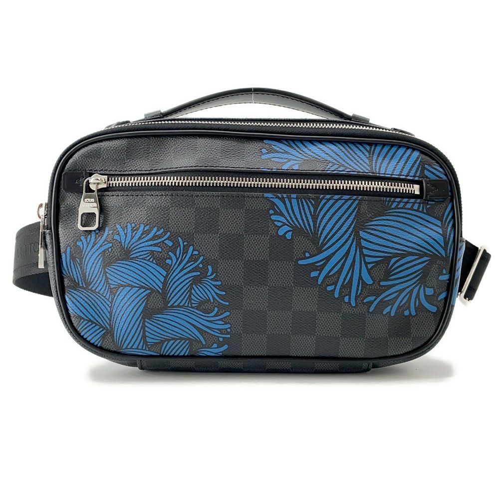 ルイヴィトン ボディバッグ ダミエ・グラフィット アンブレール N41708 LOUIS VUITTON クリストファー ネメス 黒 ブラック